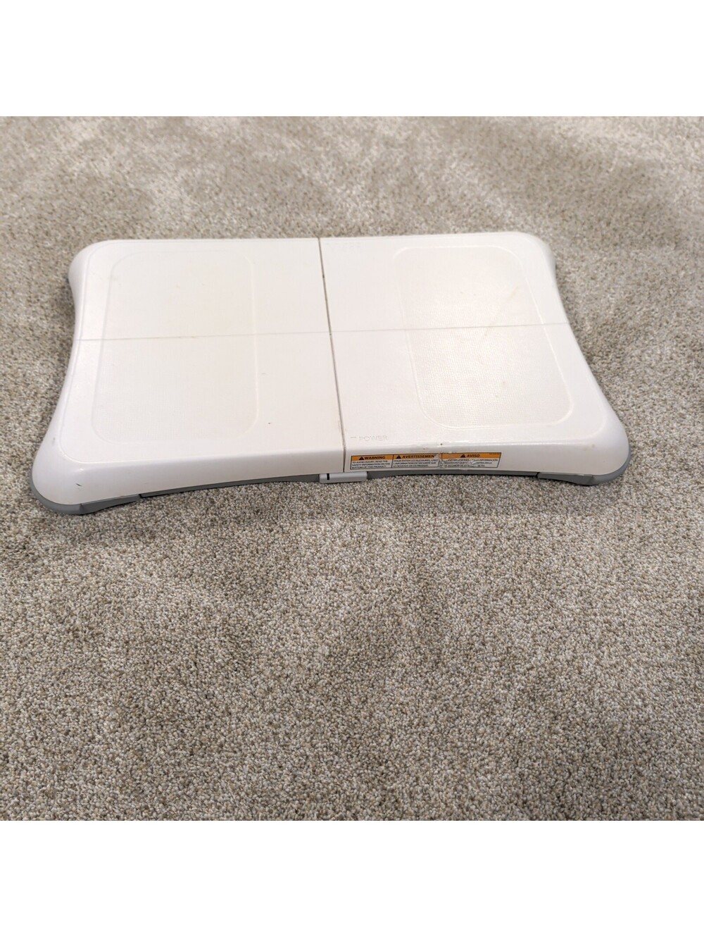 Nintendo Wii Fit Balance Board RVL-021 White Wireless Fitness Exercise OEM